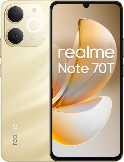 REALME RMX5313 Note 70T 4/256GB Beach Gold